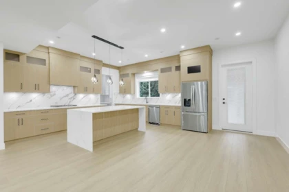 Kitchen Island Photo of 102 9964 120 Street, Surrey, BC