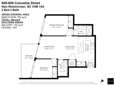 Staircase Photo of 609 668 Columbia Street, New Westminster, BC