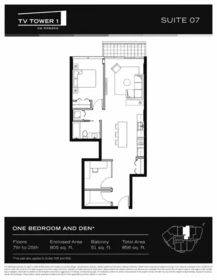 Powder Room Photo of 2207 788 Hamilton Street, Vancouver, BC