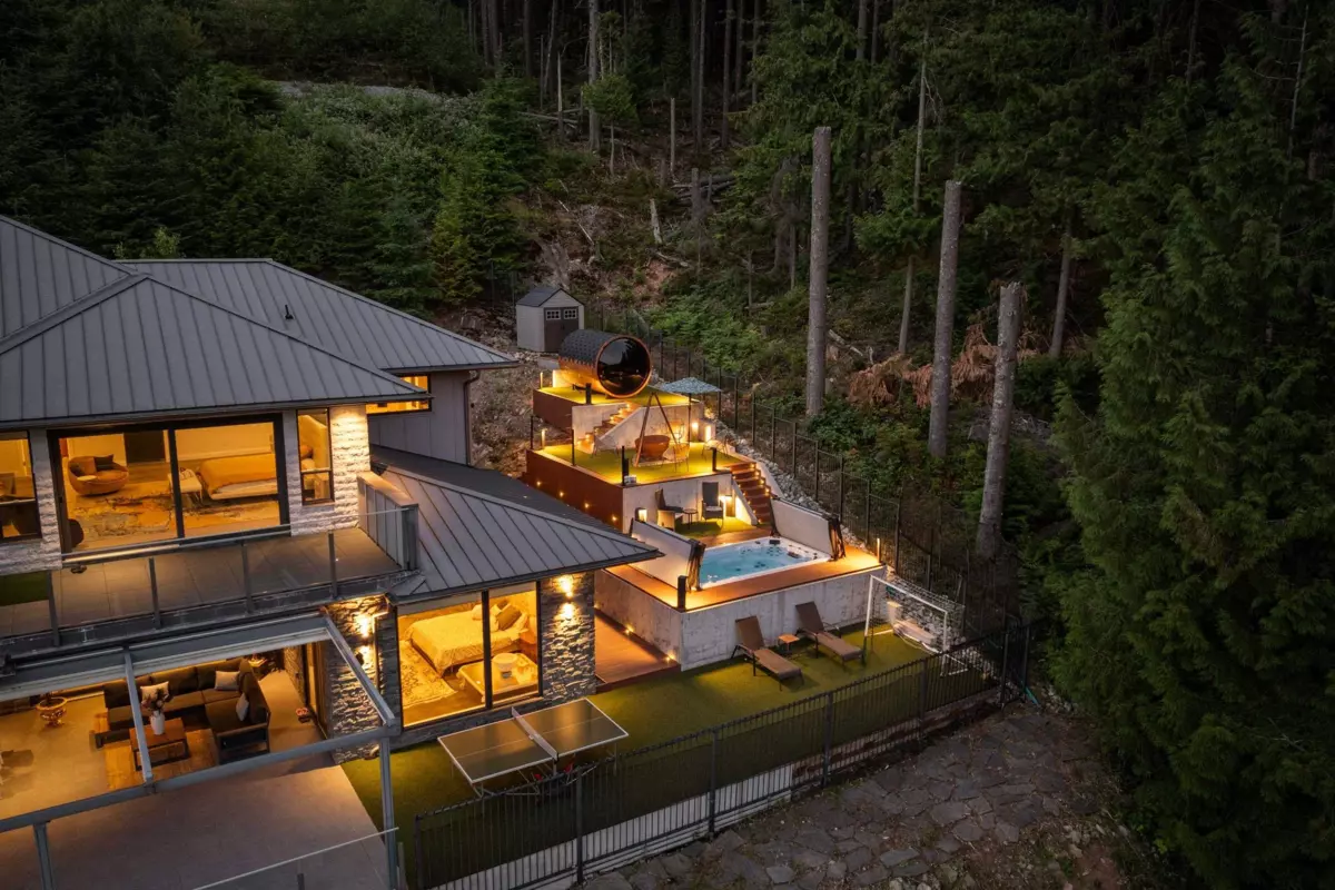 Exterior Rear Photo of 1083 Uplands Drive, Anmore, BC