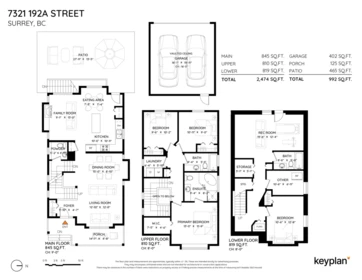 7321 192a Street, Surrey, BC, Surrey — Single Family Residence for sale