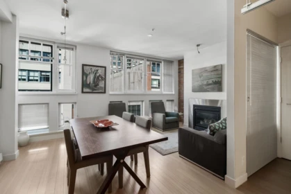 Kitchen Island Photo of 402 1072 Hamilton Street, Vancouver, BC