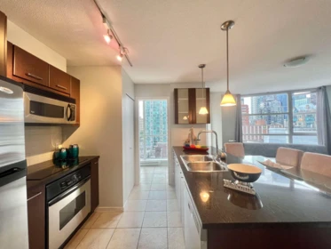Kitchen Island Photo of 1102 1199 Seymour Street, Vancouver, BC