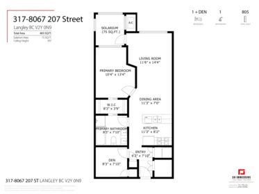 317 8067 207 Street, Langley, BC, Langley — Apartment/Condo for sale