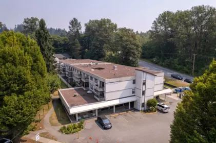 Aerial View of 316 780 Premier Street, North Vancouver, BC
