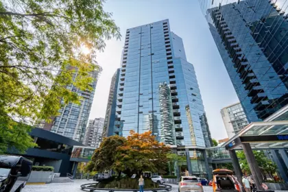 Exterior Rear Photo of 1907 1050 Burrard Street, Vancouver, BC