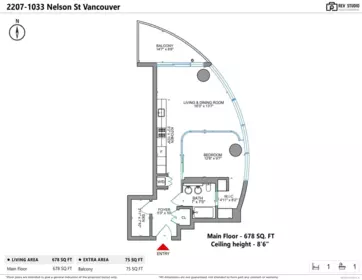 Fitness Center Photo Near 2207 1033 Nelson Street, Vancouver, BC