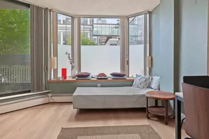 Living Room Photo of 206 950 Drake Street, Vancouver, BC