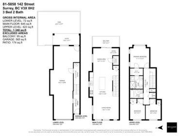 Aerial View of 81 5858 142 Street, Surrey, BC