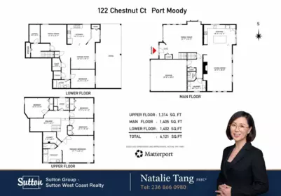 Backyard Photo of 122 Chestnut Court, Port Moody, BC