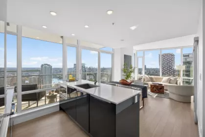 Dining Area Photo of 4006 1283 Howe Street, Vancouver, BC
