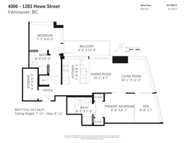 Playground / Recreational Area Near 4006 1283 Howe Street, Vancouver, BC