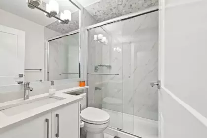 Powder Room Photo of 150 7474 138 Street, Surrey, BC