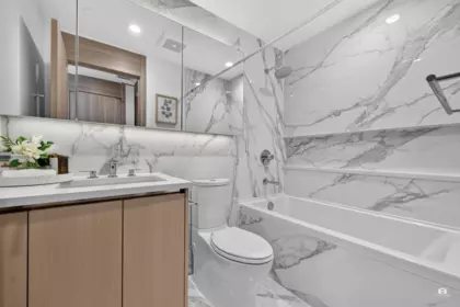 Powder Room Photo of 1501 4880 Lougheed Highway, Burnaby, BC