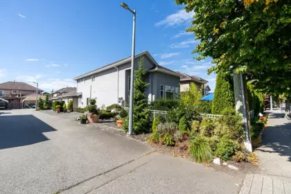 Aerial View of 4573 No. 5 Road, Richmond, BC