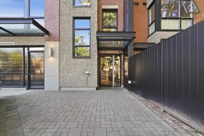 Exterior Rear Photo of 203 2481 Waterloo Street, Vancouver, BC