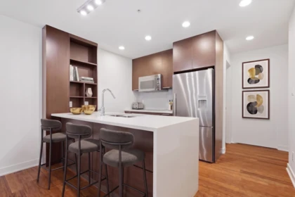Kitchen Island Photo of 203 2481 Waterloo Street, Vancouver, BC