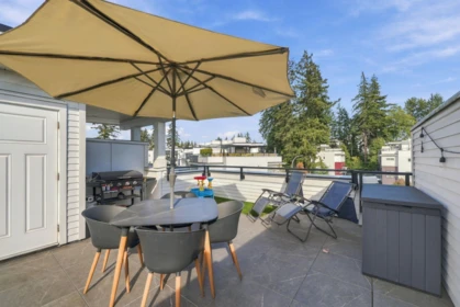 Basement Recreation Room Photo of 202 2277 Oak Meadows Drive, Surrey, BC