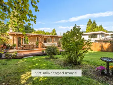 Backyard Photo of 2370 Mountain Highway, North Vancouver, BC