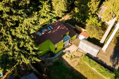 Exterior Rear Photo of 1540 Tunstall Boulevard, Bowen Island, BC