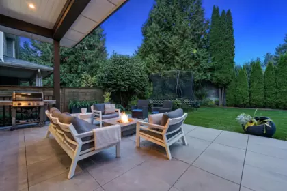 Aerial View of 2775 Lyndene Road, North Vancouver, BC