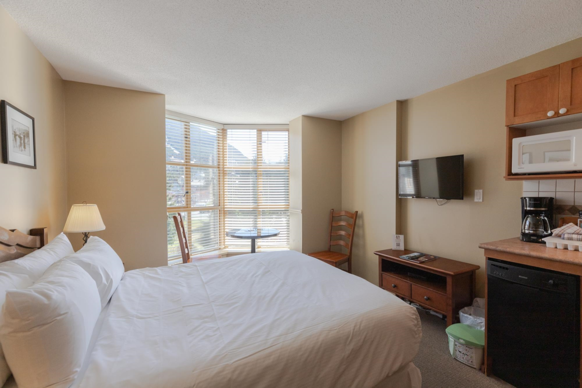 Living Room Photo of 408 4315 Northlands Boulevard, Whistler, BC