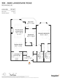 308 8680 Lansdowne Road, Richmond, BC, Richmond — Apartment/Condo for sale