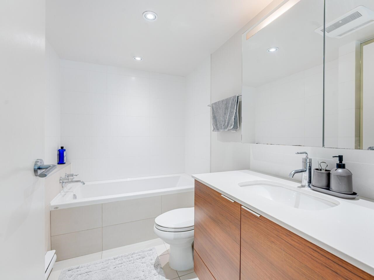 Powder Room Photo of 313 1677 Lloyd Avenue, North Vancouver, BC