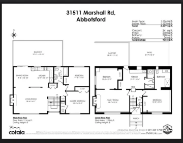 Living Room Photo of 31511 Marshall Road, Abbotsford, BC
