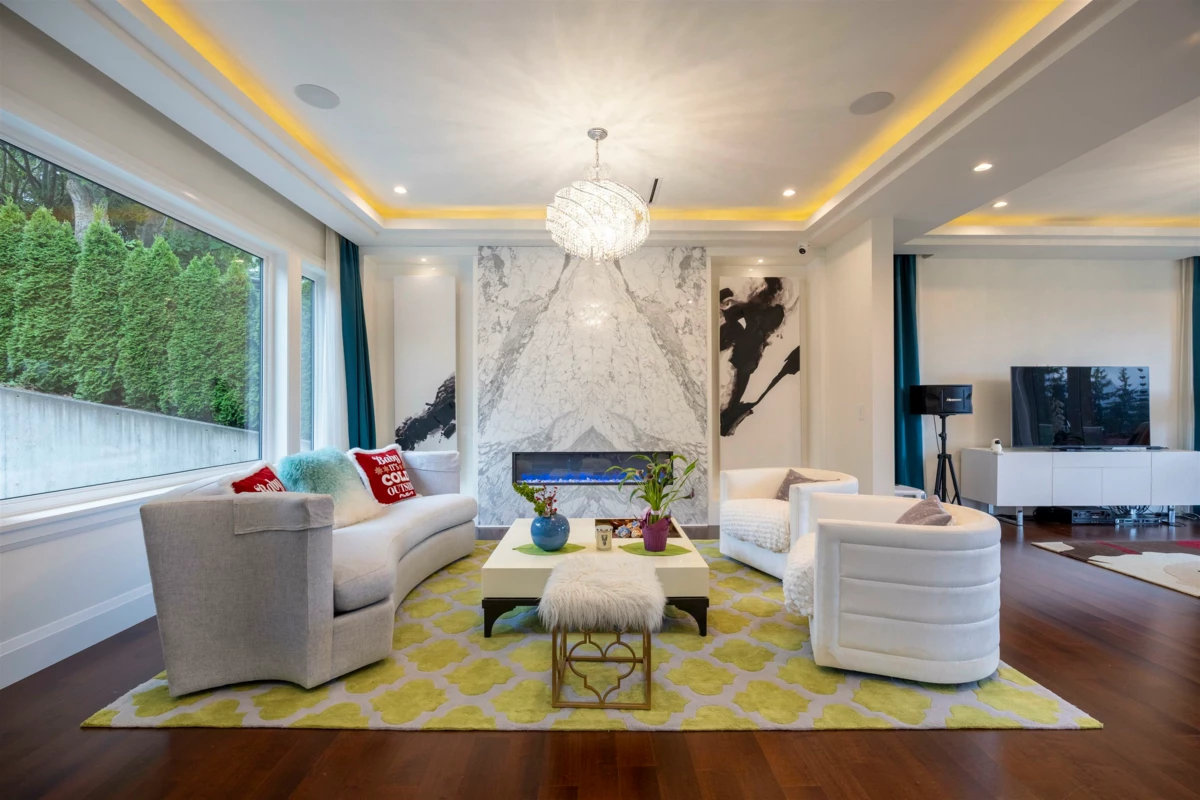 Living Room Photo of 5111 Harbour View Road, Burnaby, BC