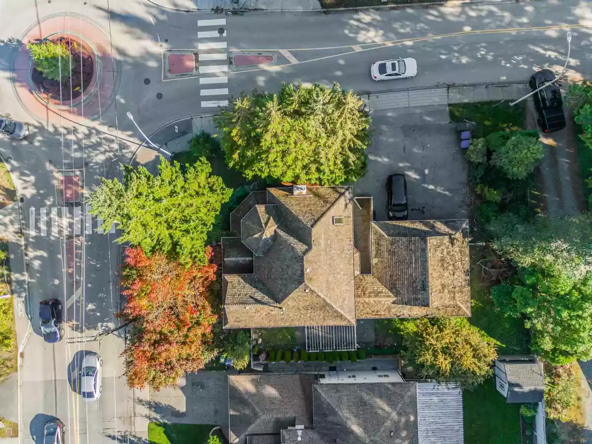 Aerial View of 13596 60 Avenue, Surrey, BC