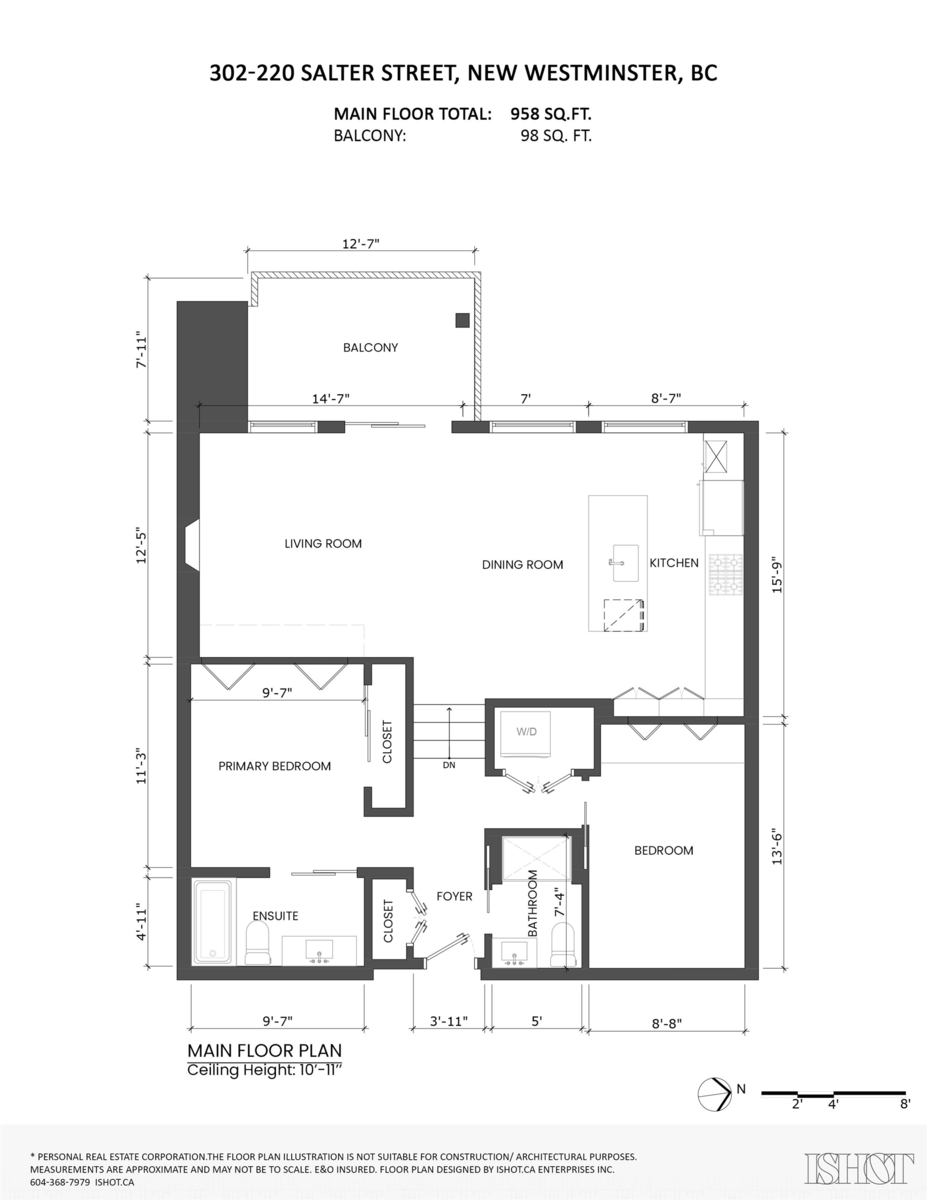 Garage Interior Photo of 302 220 Salter Street, New Westminster, BC