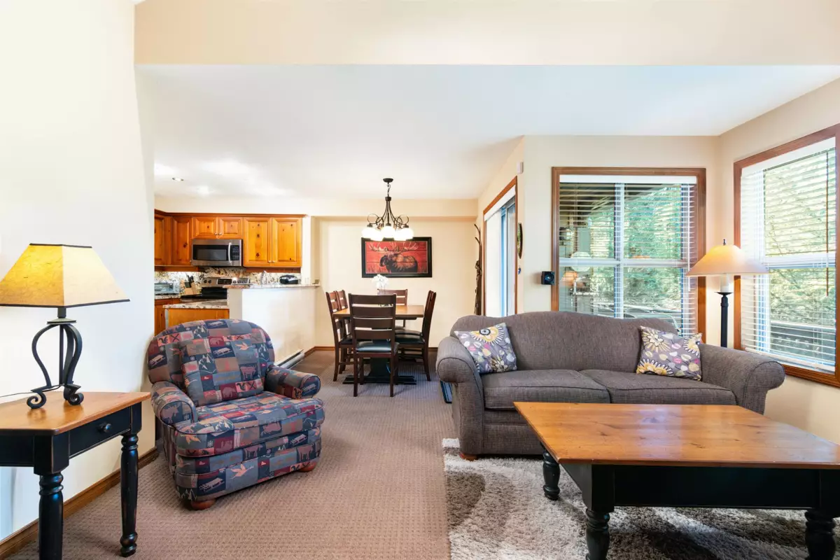 Living Room Photo of 13 4890 Painted Cliff Road, Whistler, BC