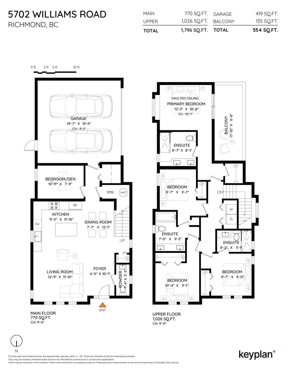 Exterior Rear Photo of 5702 Williams Road, Richmond, BC