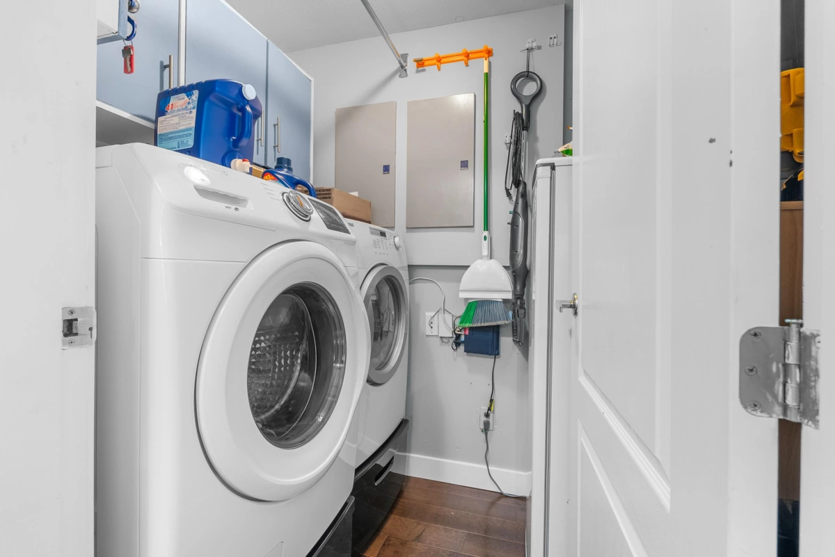 Laundry Room Photo of 105 2964 Trethewey Street, Abbotsford, BC