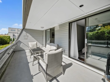 Outdoor Deck Photo of 111 1341 George Street, White Rock, BC