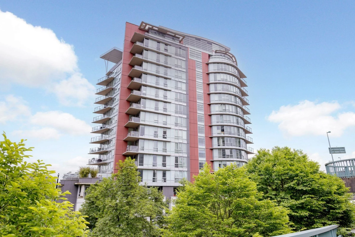 Exterior Rear Photo of 803 980 Cooperage Way, Vancouver, BC