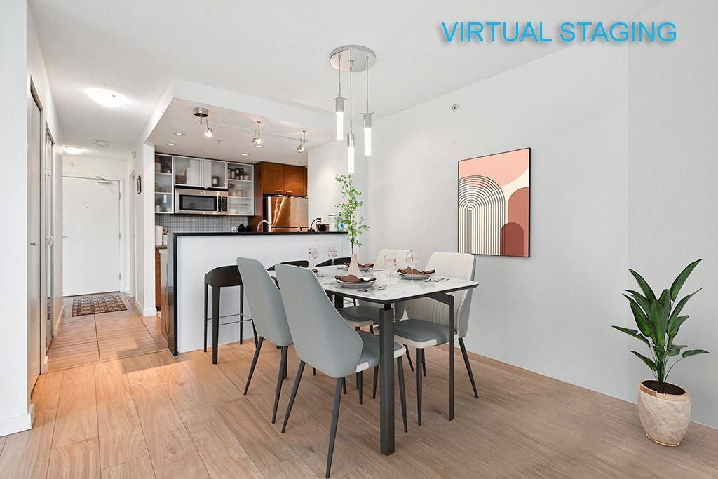 Living Room Photo of 803 980 Cooperage Way, Vancouver, BC