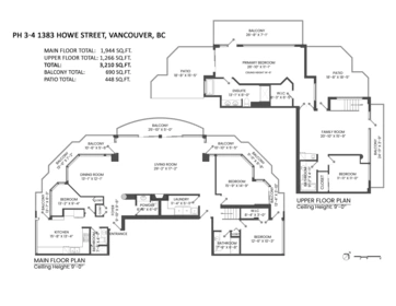 Hot Tub / Spa Photo of PH 3-4 1383 Howe Street, Vancouver, BC