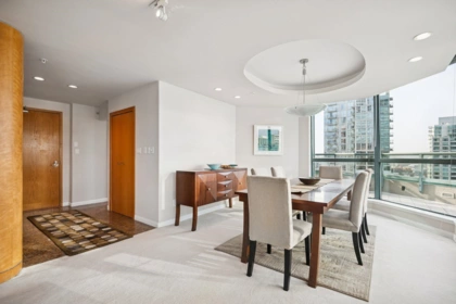 Living Room Photo of PH 3-4 1383 Howe Street, Vancouver, BC