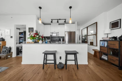 Breakfast Nook Photo of 1406 400 Capilano Road, Port Moody, BC