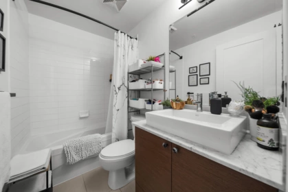 Laundry Room Photo of 1406 400 Capilano Road, Port Moody, BC