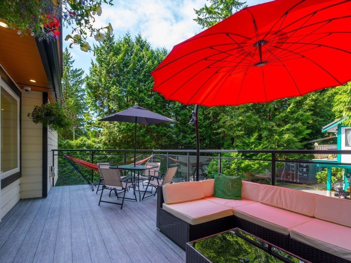 Aerial View of 4283 Capilano Road, North Vancouver, BC