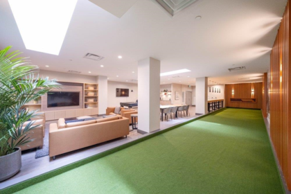 Basement Recreation Room Photo of 302 8533 River District Crossing, Vancouver, BC