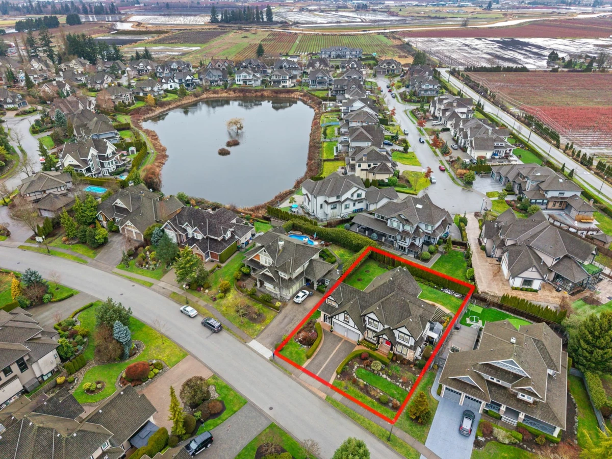 Aerial View of 15963 Devonshire Drive, Surrey, BC