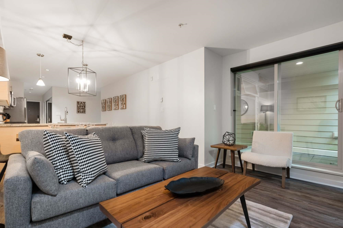 Kitchen Island Photo of 104 2832 Capilano Road, North Vancouver, BC