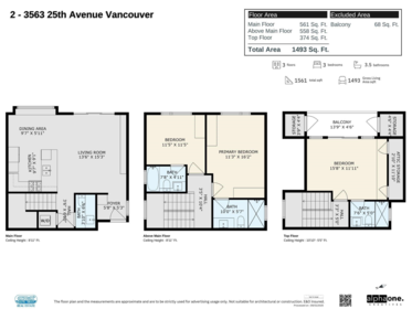 Hallway Photo of 2 3563 E 25th Avenue, Vancouver, BC