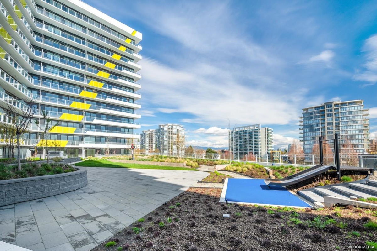 Exterior Rear Photo of 802 5766 Gilbert Road, Richmond, BC