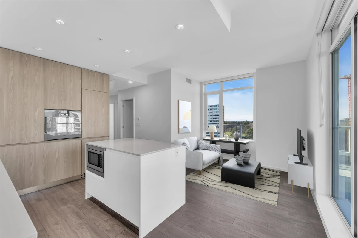 Living Room Photo of 1201 6300 Minoru Boulevard, Richmond, BC