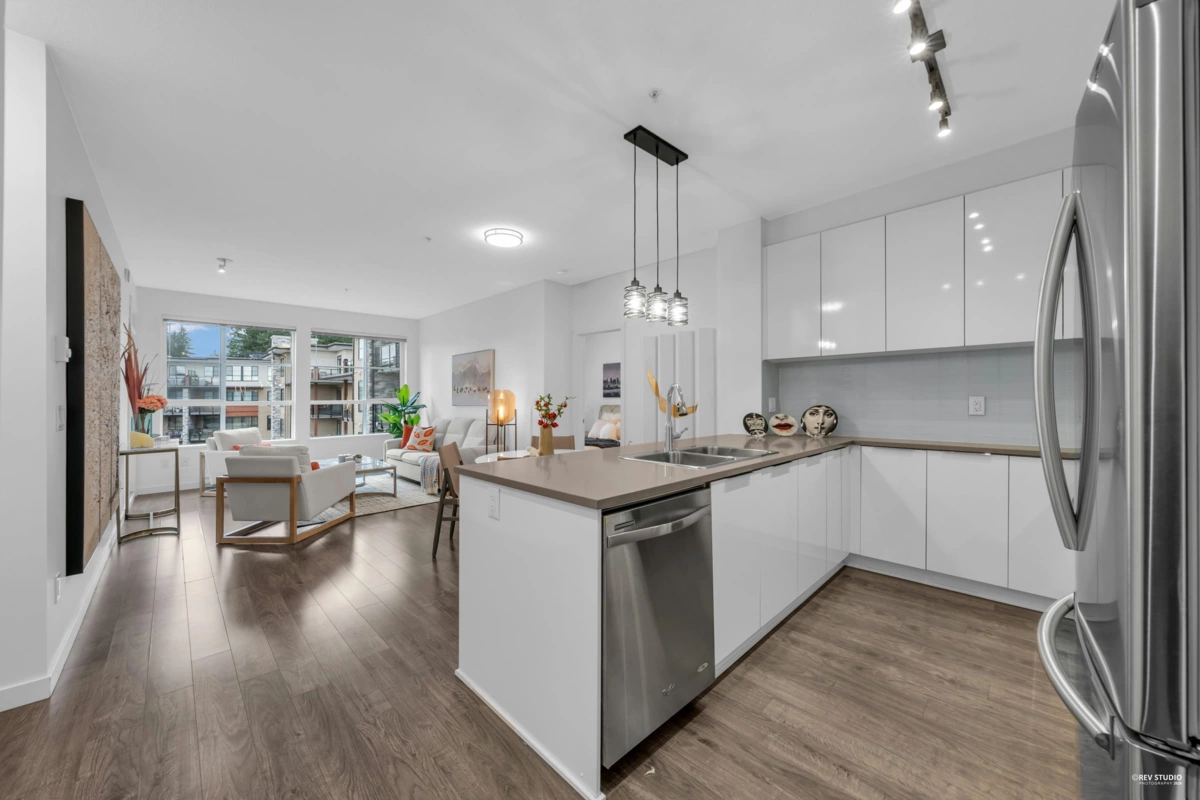 Dining Area Photo of 411 1152 Windsor Mews, Coquitlam, BC